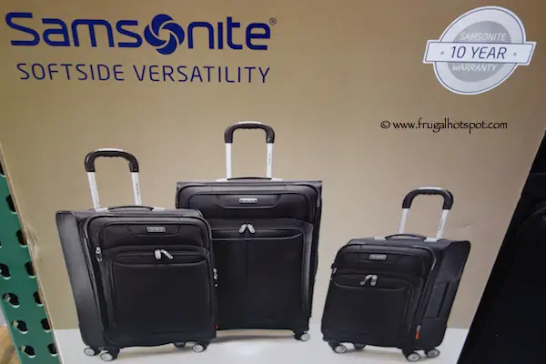 Costco Clearance: Samsonite 3-Piece Softside Luggage Set $149.97 | Frugal Hotspot