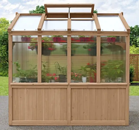 Yardistry Cedar Poly Greenhouse Is Back At Costco