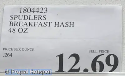 Spudlers Smoked Bacon Breakfast Hash | Costco Price | Item 1804423