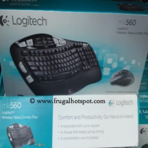  Logitech Wireless Desktop MK560 Keyboard & Mouse Combo Costco