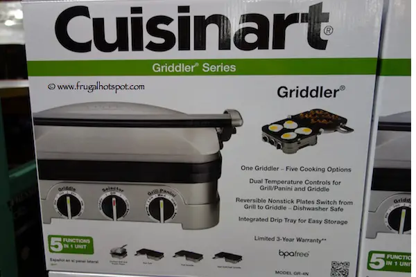 costco cuisinart griddler