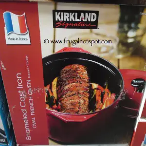 Kirkland Signature Enameled Cast Iron French Oven at Costco!