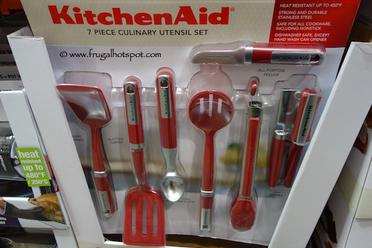 KitchenAid Cook's 7 Piece Culinary Utensil Set (Red) Set Includes