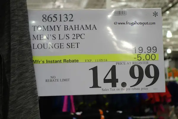 Costco Sale: Tommy Bahama Men's 2-Piece 