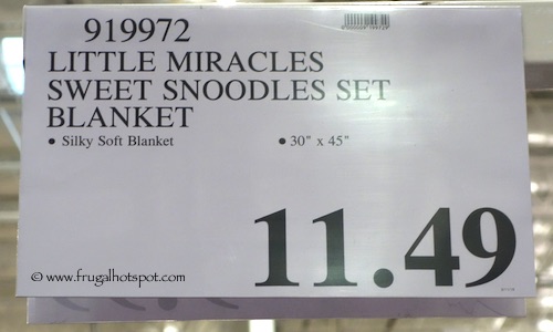 little miracles monkey blanket