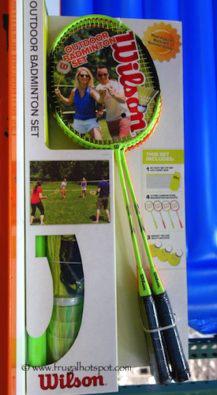 Costco Badminton Set, Wilson Outdoor Badminton Kit