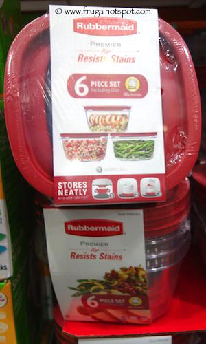 Rubbermaid 6pc 14 Cup Premier Food Storage Set