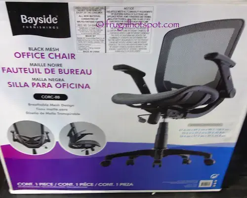 Costco Sale: Bayside Furnishings Black Mesh Office Chair $