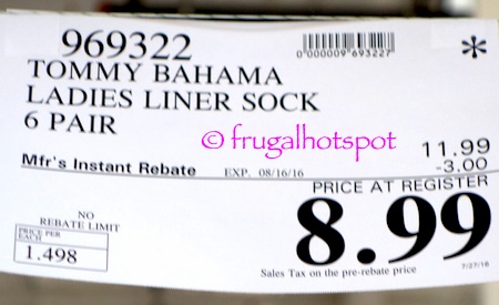 tommy bahama socks costco
