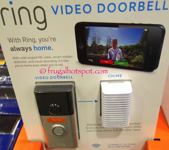 ring video doorbell and wireless chime