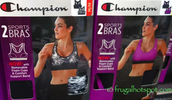 Costco Sale: Champion Ladies Sports Bra 2-Pack $14.99