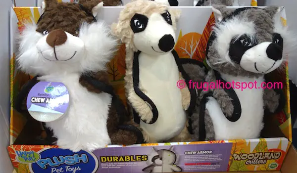 happy tails plush dog toys