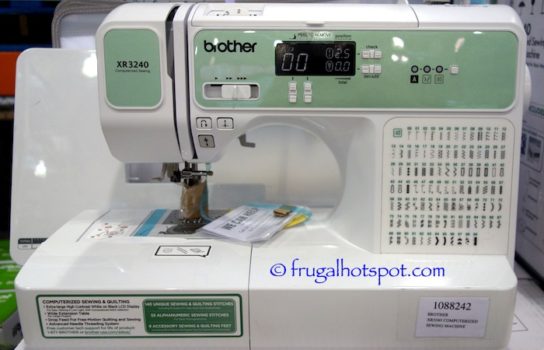 Costco Sale: Brother XR3240 Computerized Sewing Quilting Machine $144.99