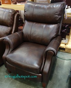 Costco Sale: Synergy Home Leather Pushback Recliner $399.99