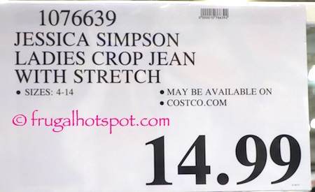 jessica simpson rolled crop skinny jeans costco