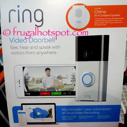 ring video doorbell and wireless chime