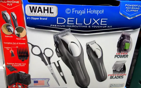 wahl deluxe haircutting kit with touch up trimmer costco price