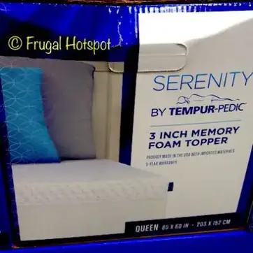 Costco Sale Tempur Pedic Serenity Mattress Topper Queen Size 127 99