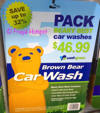 teddy bear car wash