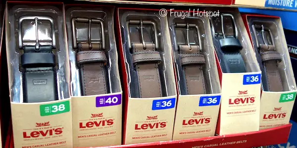 Costco Sale: Levis Leather Belt $9.99