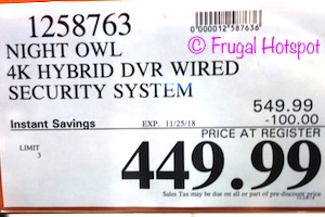 night owl 4k hybrid costco