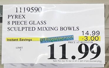Costco Buys - @pyrexhome glass mixing bowls with lids are