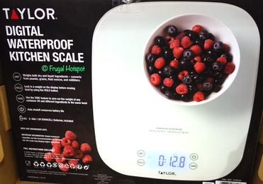 Costco! Taylor Digital Waterproof Kitchen Scale! $24!!! 