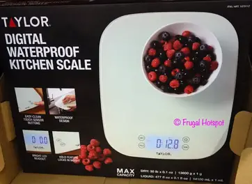 Costco Sale Taylor Digital Waterproof Kitchen Scale 14 99