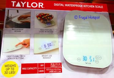 Costco! Taylor Digital Waterproof Kitchen Scale! $24!!! 