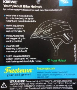 Costco Sale: Freetown Krewe Bike Helmet $14.99