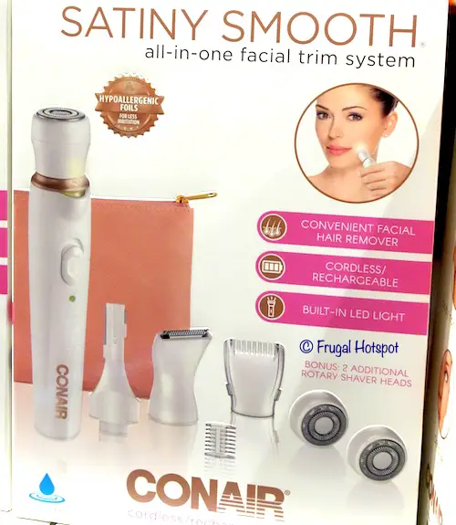 conair all in one facial trim system