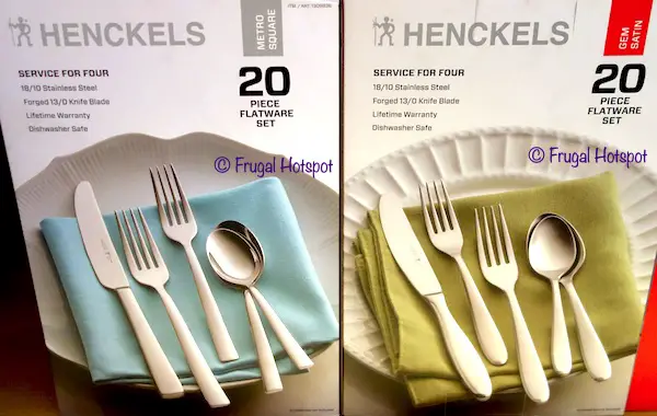 Henckels International Metro Square Flatware Set, 20-piece