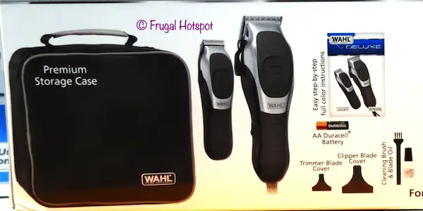 wahl deluxe haircutting kit with touch up trimmer costco price