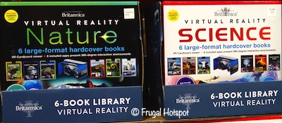 Encyclopedia Britannica Virutal Reality 6-Book Library Costco