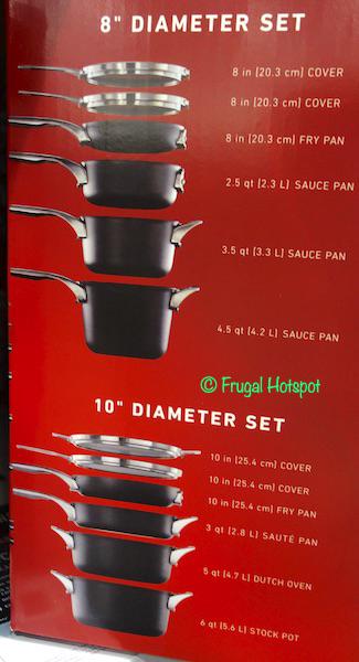 Calphalon Premier 12 Piece Set. (Great set of plans so far.) : r/Costco