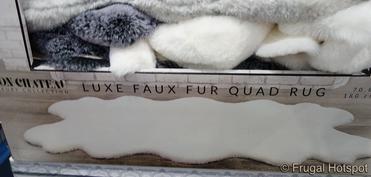 Mon Chateau Luxe Faux Fur 5'3” x 5'10” Rug