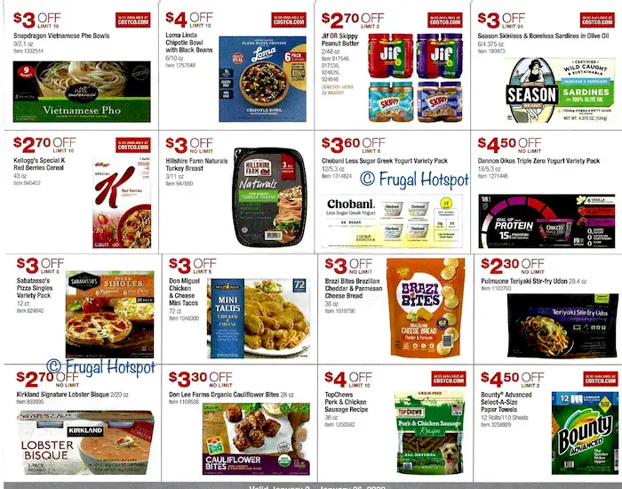 Costco January 2020 Coupon Book. Prices Listed. | Frugal Hotspot