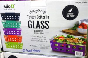 ello glass food storage set