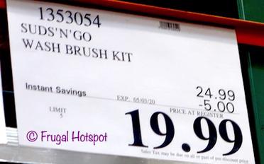 Costco! Suds N Go Wash Brush Kit! $17.99!!! 