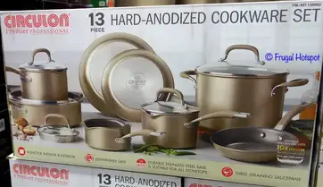 Costco Sale Circulon Hard Anodized Cookware Set Frugal Hotspot