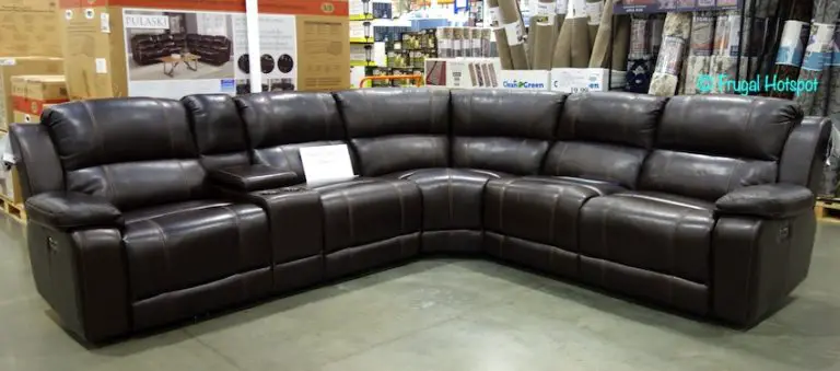 leather sectional reclining sofa costco