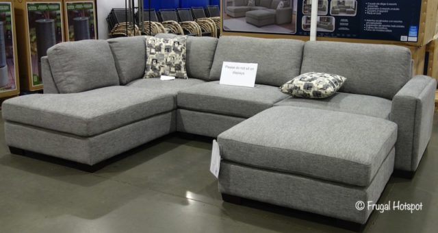 Synergy Home Maycen Fabric Sectional at Costco! | Frugal Hotspot