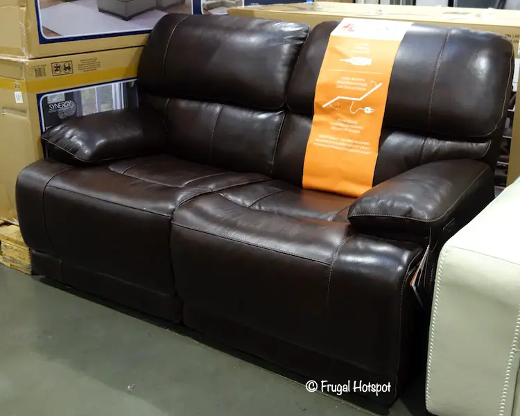 costco fairfax leather recliner sofa reviews