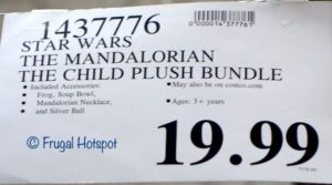 star wars mandalorian the child toy costco