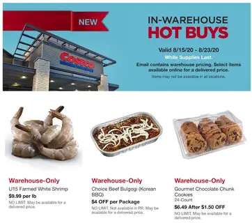 Costco Hot Buys Sale 8 15 8 23