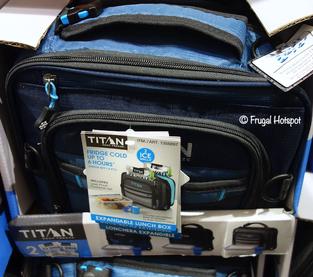 Titan Expandable Lunch Pack Only $14.99 at Costco (Keeps Food Fridge Cold  for 6 Hours!)