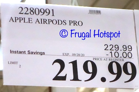 Apple AirPods Pro on Sale at Costco! | Frugal Hotspot