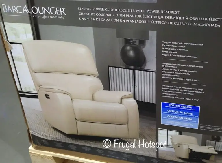 Barcalounger Leather Power Recliner At Costco! | Frugal Hotspot