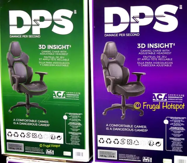 DPS 3D Insight Gaming Chair on Sale at Costco!