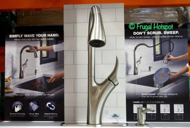 kohler touchless pull down kitchen sink faucet